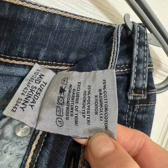 SILVER JEANS Tuesday Mid Skinny - Picture 7 of 10